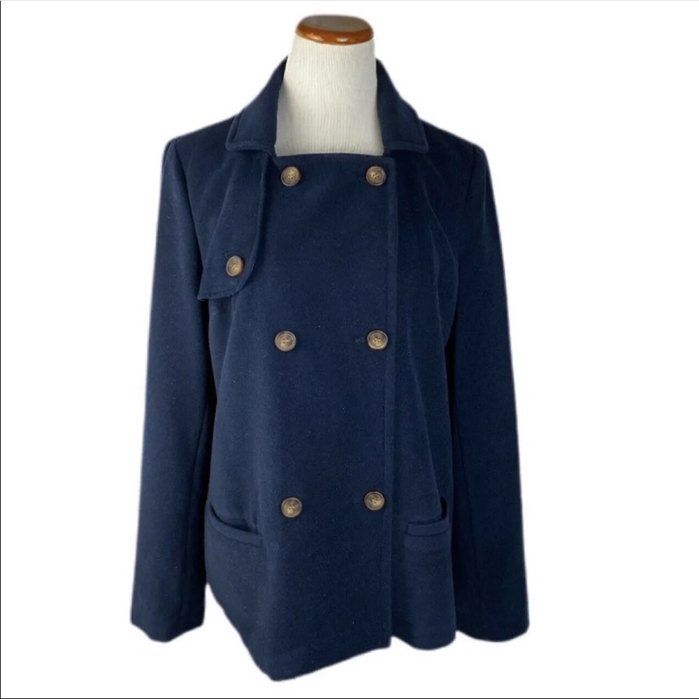 Navy Blue size XL (16/18) Lady’s Pea Coat